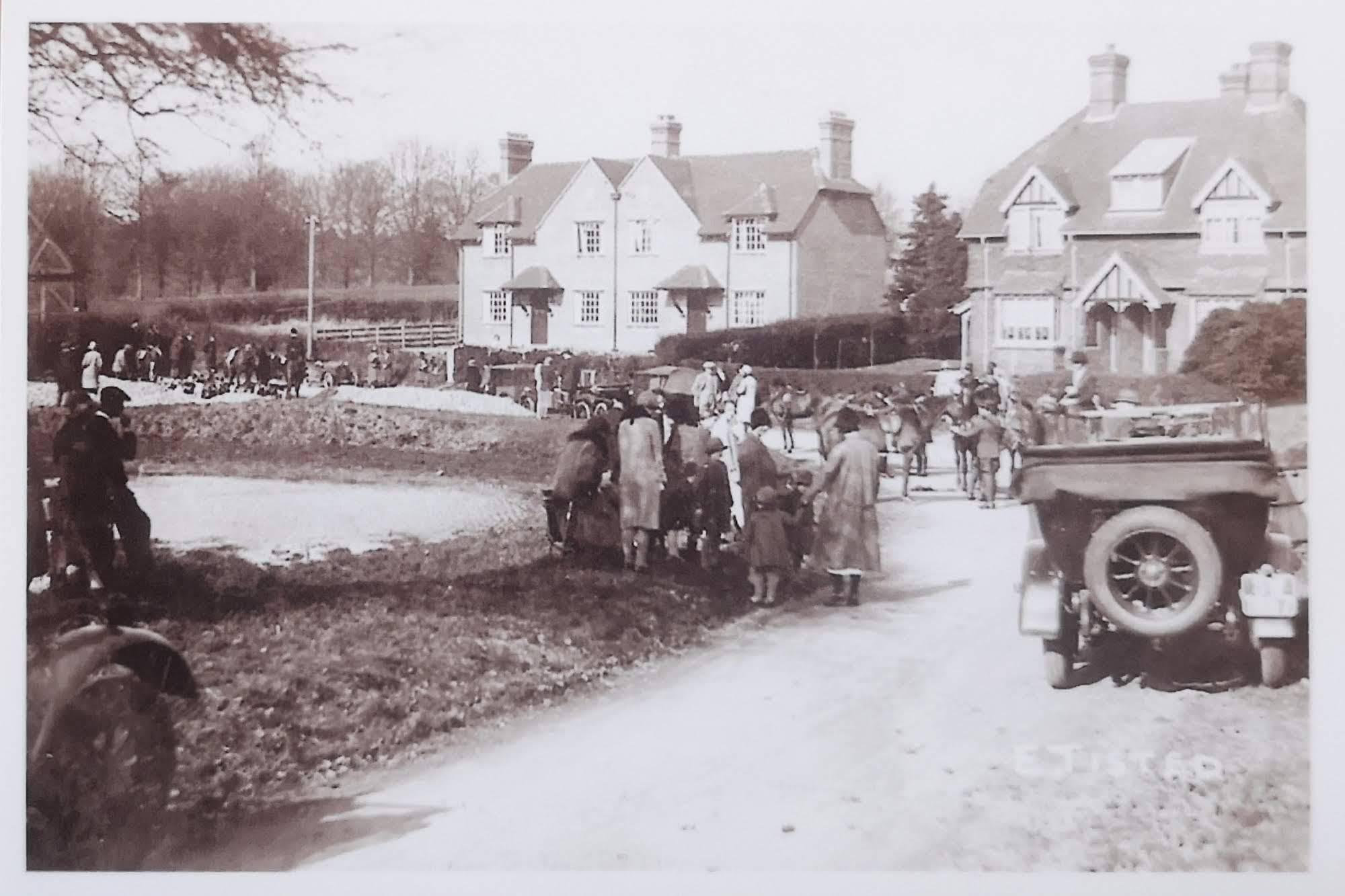 Village Pond, early 20th Century, facing west